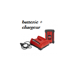 Kit batterie MTD 40V 4 Ah + chargeur  40V LI-ION STARTER SET (4 Ah) - batt+chargeur