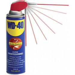 WD40 500 ml 3 en 5 :antirouille, lubrifiant, spray de contact, nettoyant et protection anticorrosion