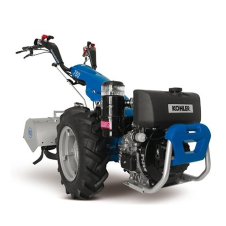 Motoculteur diesel BCS réversible et multifonction avec embrayage hydraulique