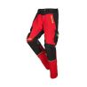 Pantalon de travail en coton - Anthracite / rouge 