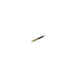 Fil nylon  diam.: 4,5mm, section: crante, couleur: noir, tube de 15 brins de 26cm