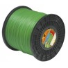 Fil nylon  diam.: 2,4mm, section: ronde, couleur: vert, bobine 170m