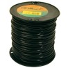 Fil nylon  diam.: 4mm, section: rond, couleur: noir, bobine 100m