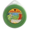 Fil nylon  diam.: 2,4mm, section: artes, couleur: vert, spool 95m