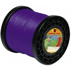 Fil nylon  diam.: 2,7mm, section: ronde, couleur: violet, bobine 150m